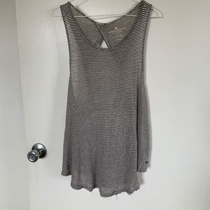 Stripped American Eagle Tank Top